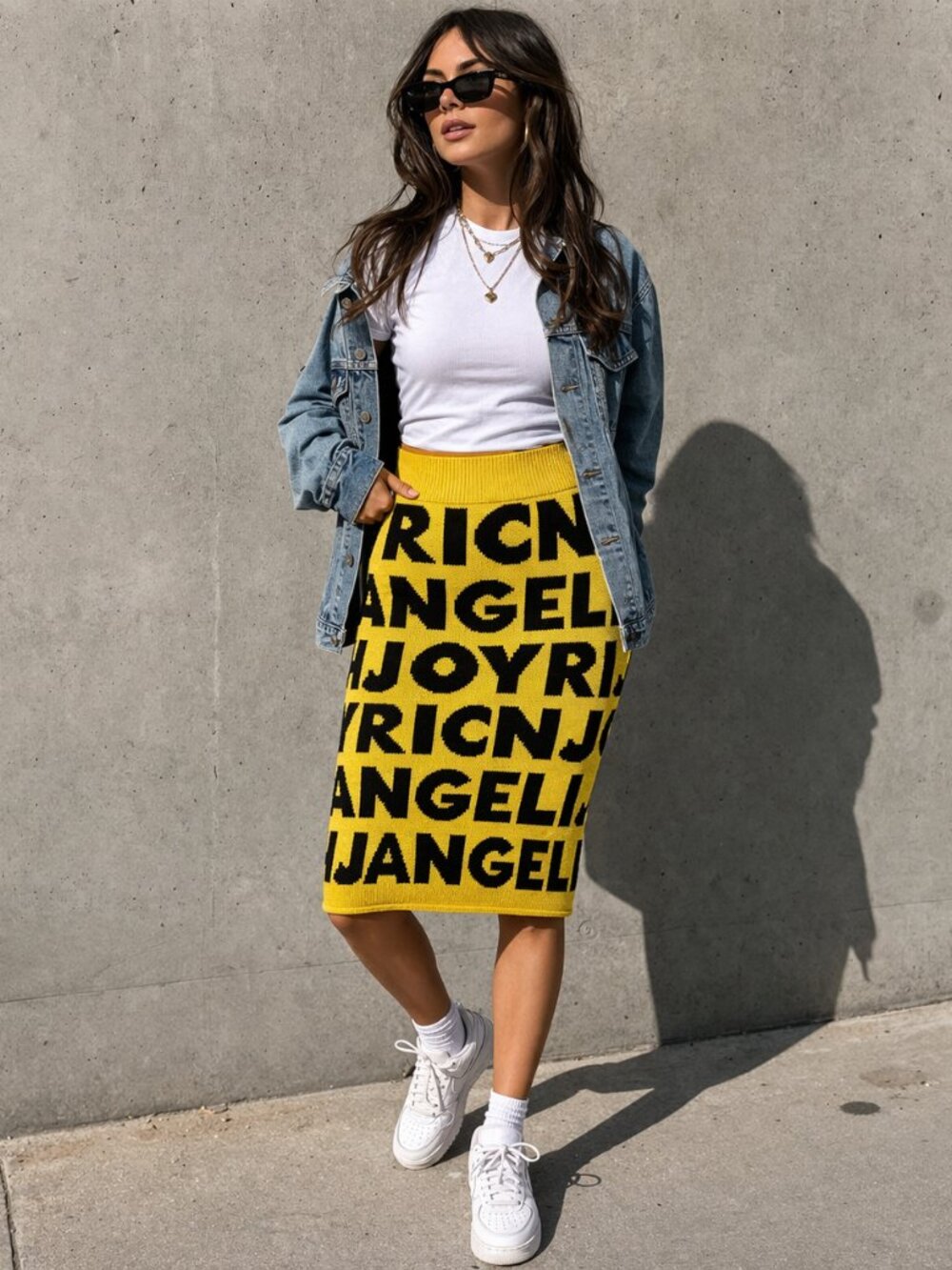 Joyrich Knit Bodycon Skirt Streetwear - Sz XS